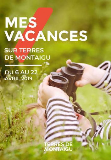 Image : couverture - Mes vacances sur Terres de Montaigu -Pâques 2019