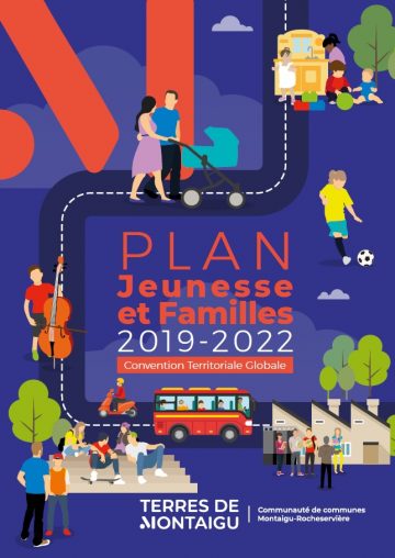 Image de couverture - Plan Jeunesse et Familles 2019-2022 - Terres de Montaigu