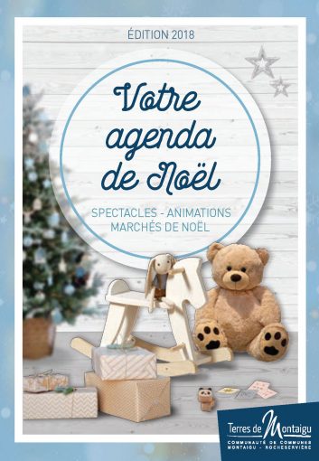 Image : couverture du guide de Noël 2018 - Terres de Montaigu
