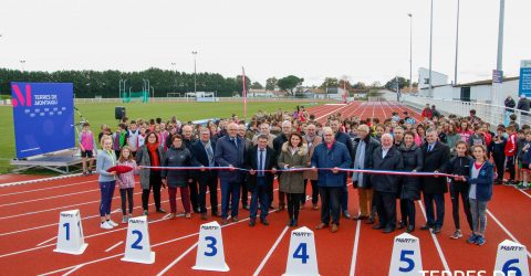 Image : Inauguration de la piste d'athlétisme - Terres de Montaigu