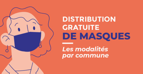 Distribution de masques : les modalités par commune