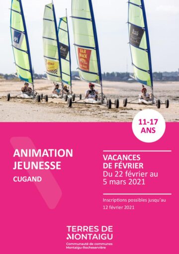 Couverture du programme des vacances de février 2021 Cugand