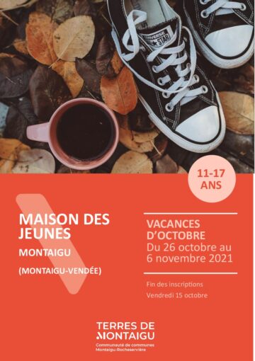 Couverture du programme des vacances de décembre 2021 Maison des jeunes Montaigu Montaigu-Vendée