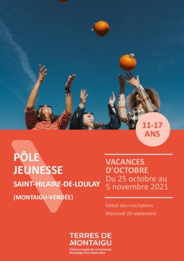 Couverture du programme des vacances de décembre 2021 - Pôle Jeunesse - Saint Hilaire de Loulay - Montaigu-Vendée