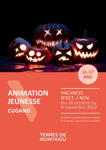 Couverture du programme des vacances d'automne 2022 CUGAND