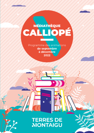 Image : programme des animations de sept à dec 22 Médiathèque Calliopé