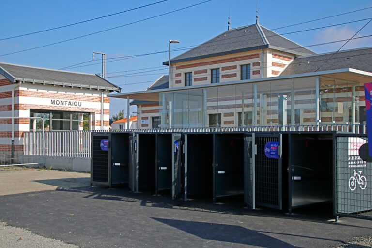 [EN IMAGES] Les derniers aménagements à la gare de MontaiguVendée Terres de Montaigu