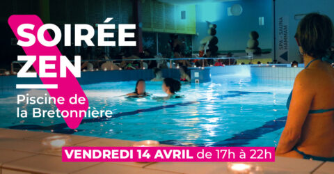 Soirée zen Piscine de la Bretonnière